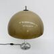 Mid-century mushroom table lamp with chrome base, 1970s