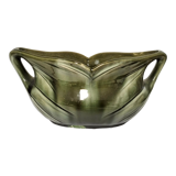 Old art nouveau earthenware planter