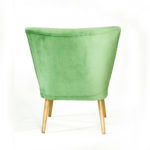 Green club Chair, 60-70 years