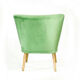 Green club Chair, 60-70 years