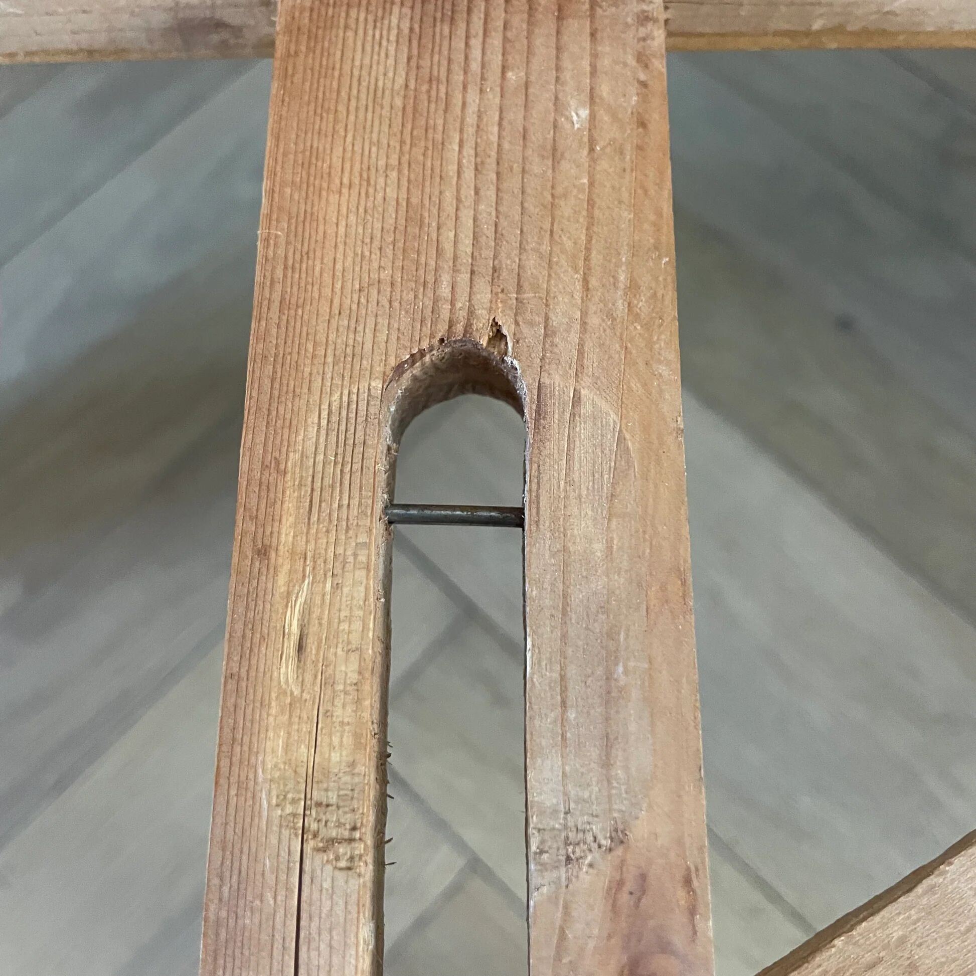 Plateau pupitre pliable en bois