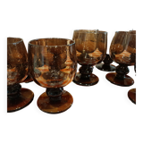 Blown bubble glasses Glassware Biot