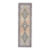 Vintage Turkish Hand-Knotted Wool Cotton Orange Runner Rug 92x307