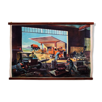 Garagiste, grille éducatif, Hans Dirr, 1965