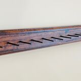 Workshop coat rack in solid oak