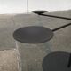Vintage Brutalist Metal Candle Holder