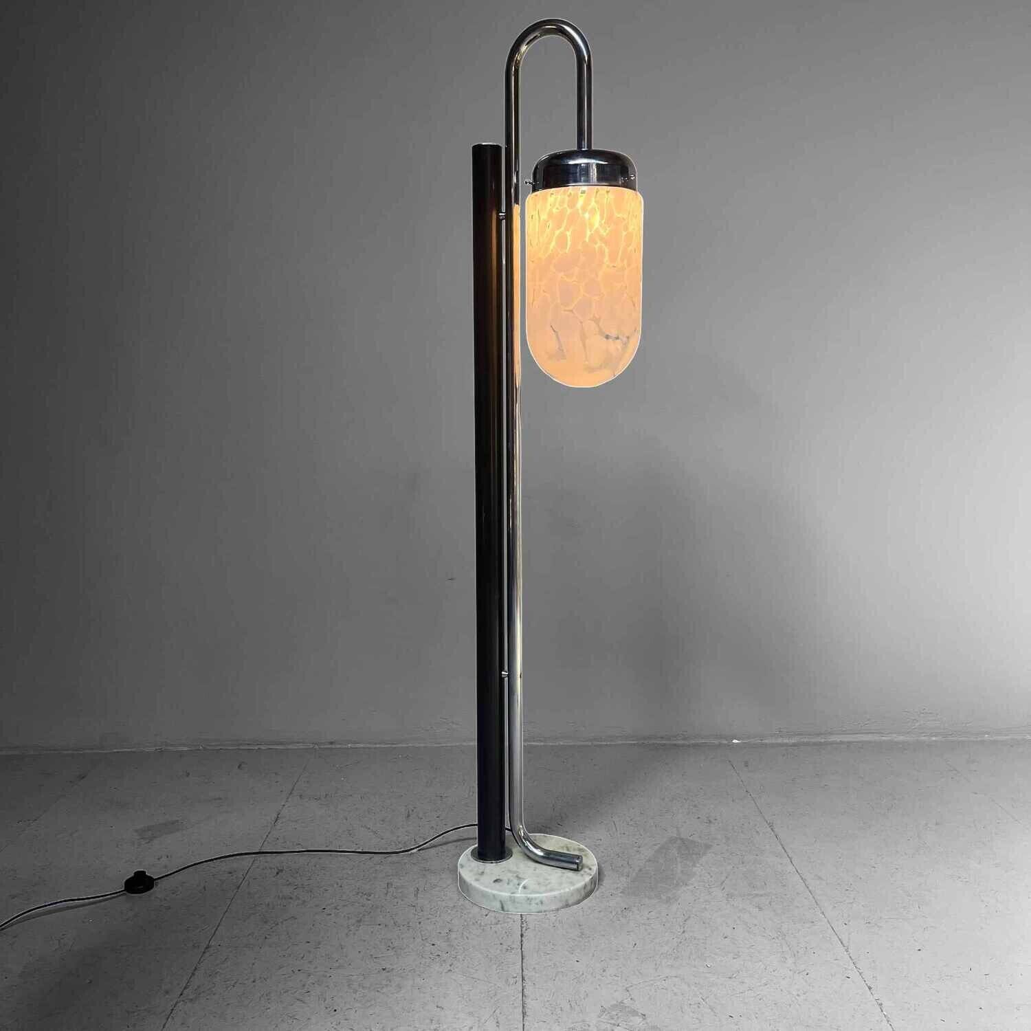 Mid-century Murano design floor lamp from the 60s, Italy