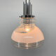1960's Murano glass & chrome pendantby Mazzega, Italy