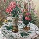 Oil painting on canvas, signed, dimensions: height - 70 cm - width - 60 cm