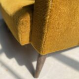 Pair of armchairs rené jeannot by ergy 50-60