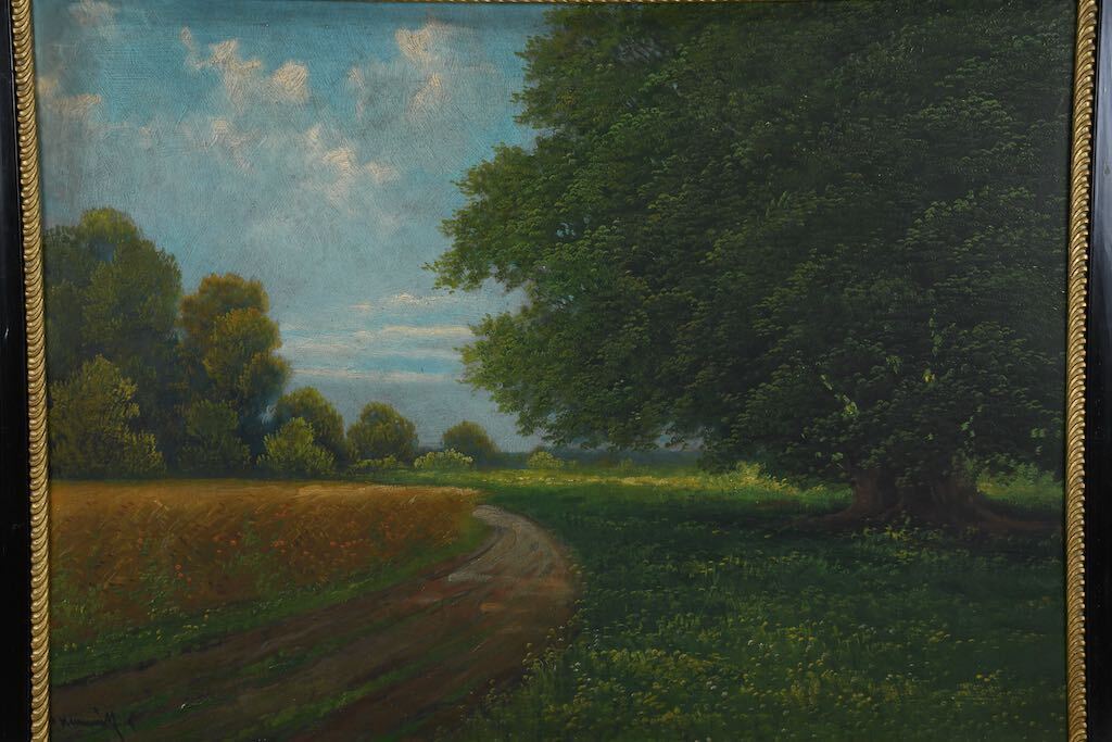 Painting of the nineteenth "summer landscape"