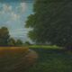 Painting of the nineteenth "summer landscape"