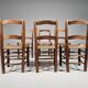 Farmhouse dining chairs, Spain 1970s