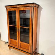 Biedermeier Bookcase, Cherry Veneer, South Germany 1820