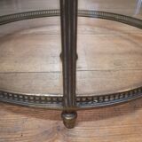 Brass and glass lantern