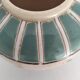 Vase boule céramique cloisonnée décor canards sauvages