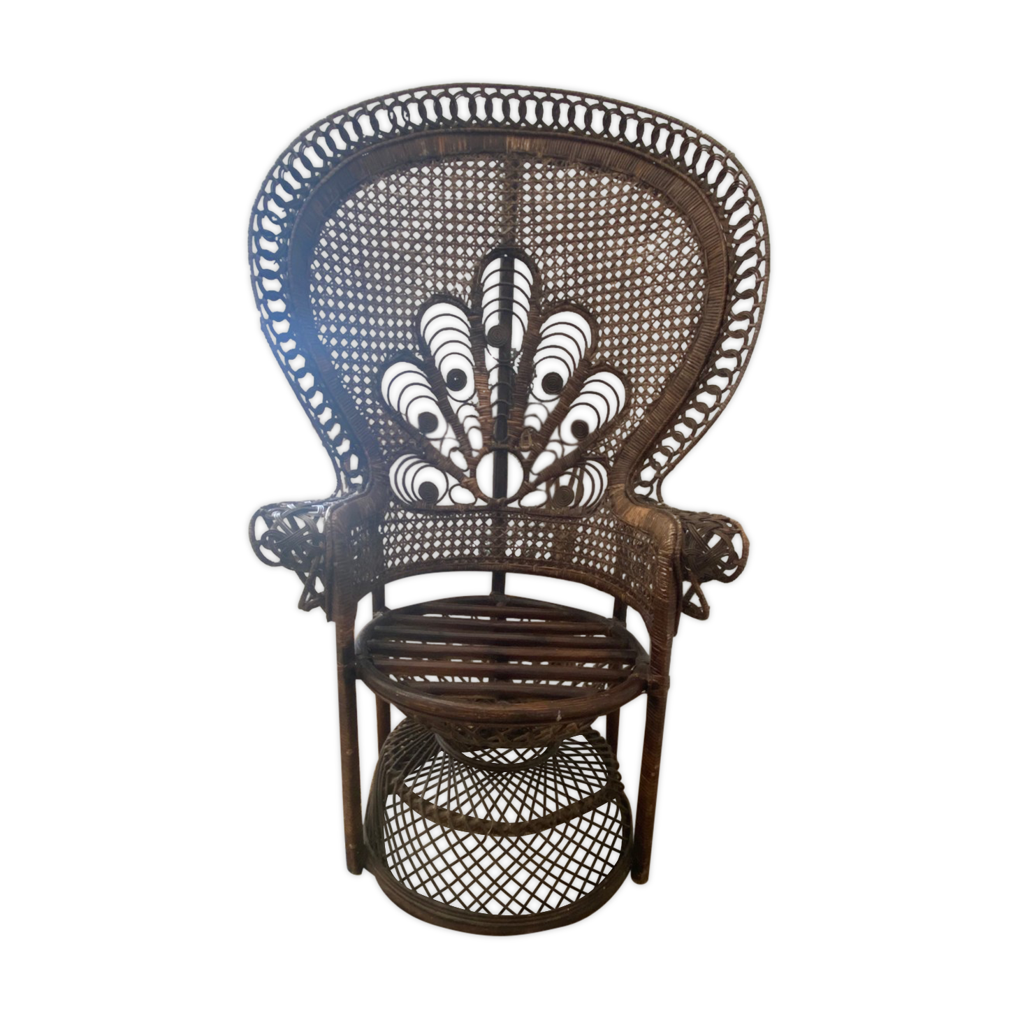 Emmanuelle peacock armchairs