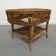 Bamboo and rattan lounge set