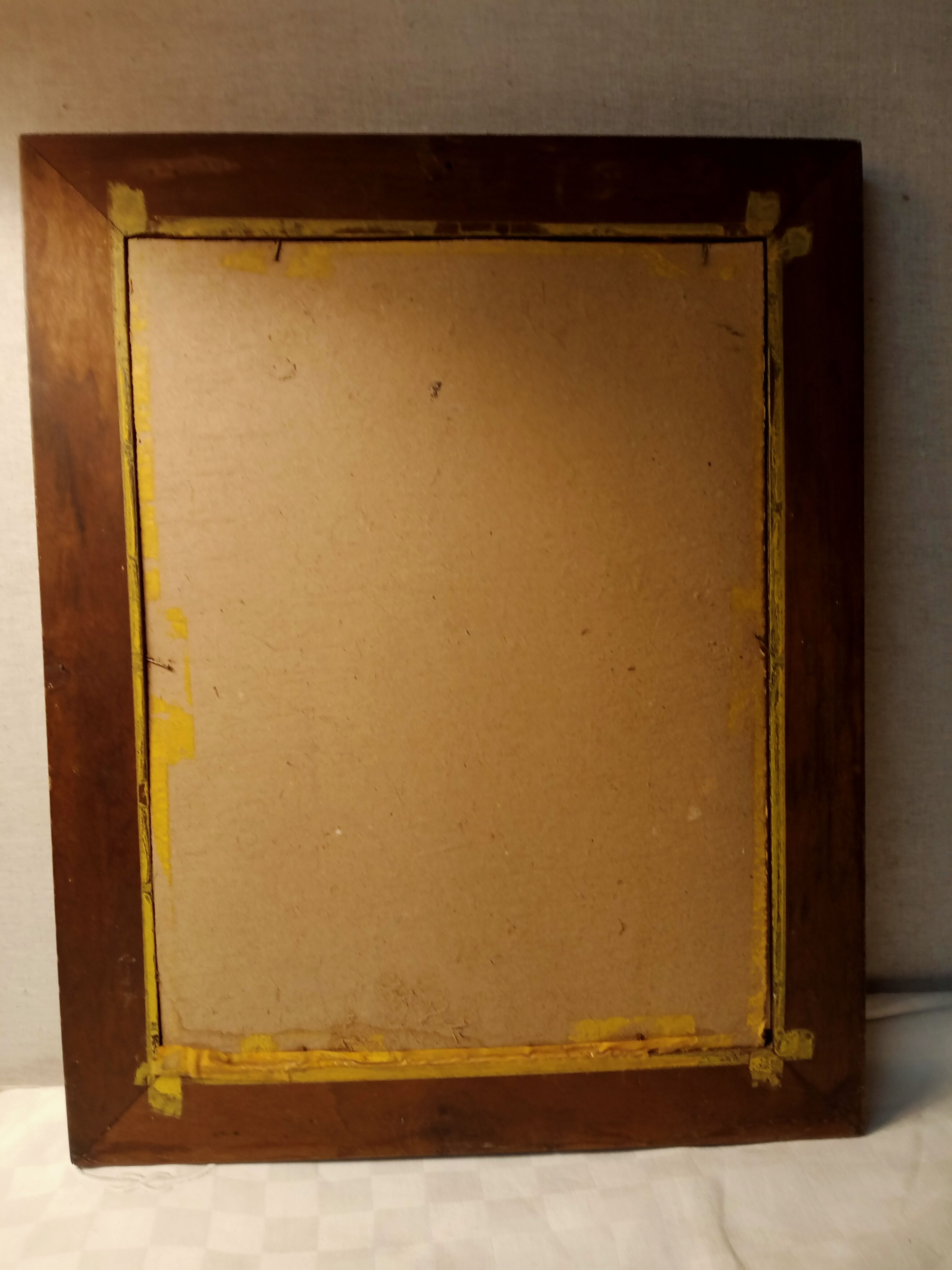 Vintage framed piece