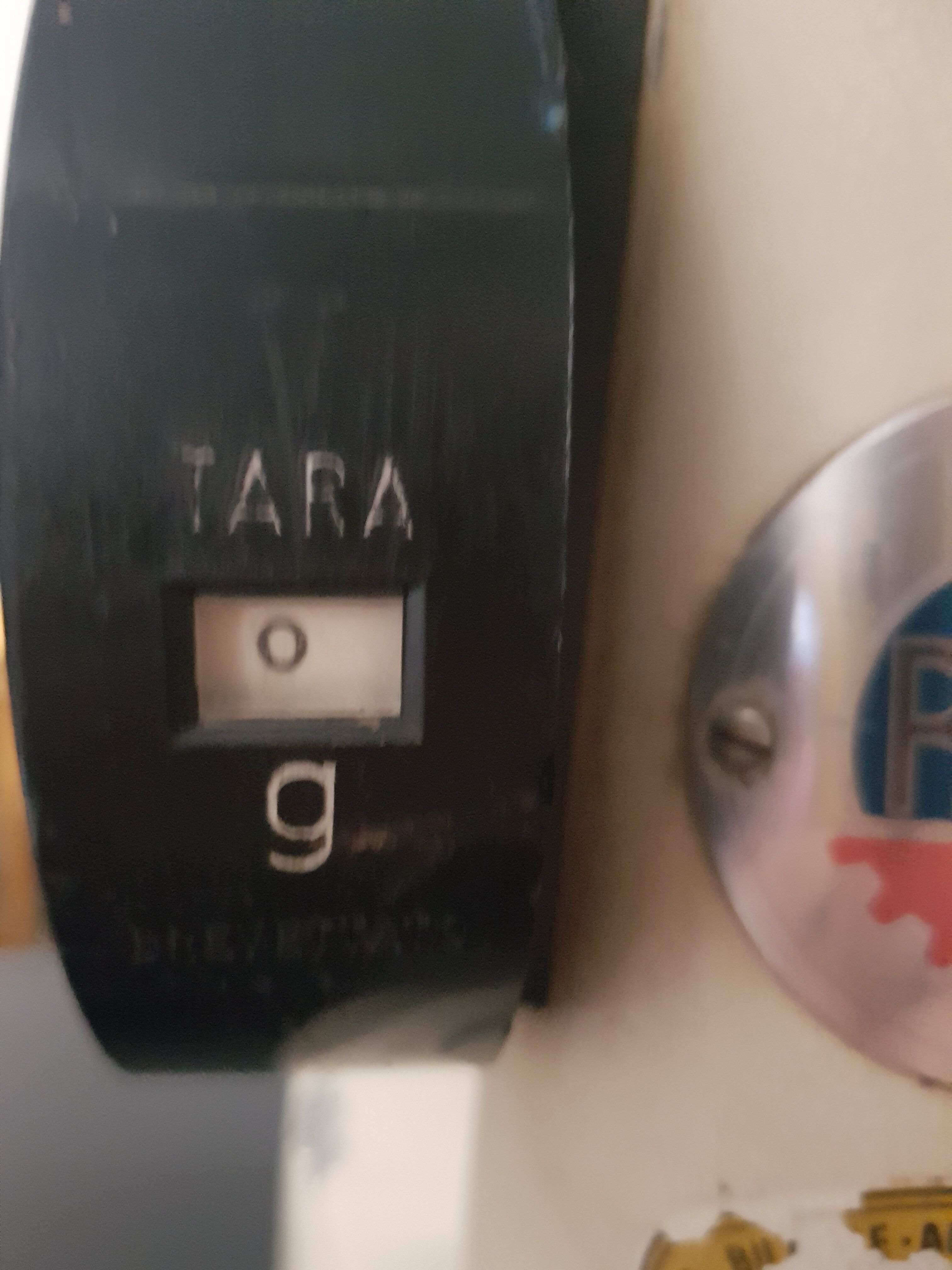 Former Italian grocer's scale