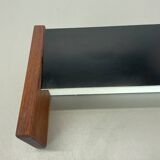 cubic Large 38cm Teak and Metal adjustable wall light element, Germany 1950s