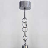 1960s Gorgeous Space Age Pendant Lamp by Sciolari. Made in Italy