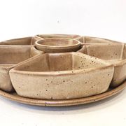 Stoneware aperitif service, 1970