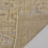 Vintage Bige Kitchen Runner Rug sku 1842