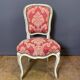 Caises de style Louis XV en bois peint