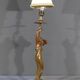 Regulate Lamp, Art Nouveau style, signed C.Rosa – Mid 20th century