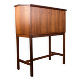 Scriban bar and secretary in Rosewood and Formica by Hans Olsen for CS Mobler 1960.