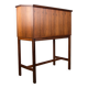 Scriban bar and secretary in Rosewood and Formica by Hans Olsen for CS Mobler 1960.