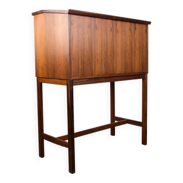 Scriban bar and secretary in Rosewood and Formica by Hans Olsen for CS Mobler 1960.