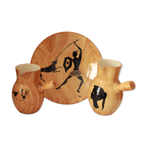 lot de trois céramiques