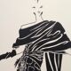 Illustration by Serge Lepage press mode early 1980s