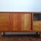 Light oak line-up 60s