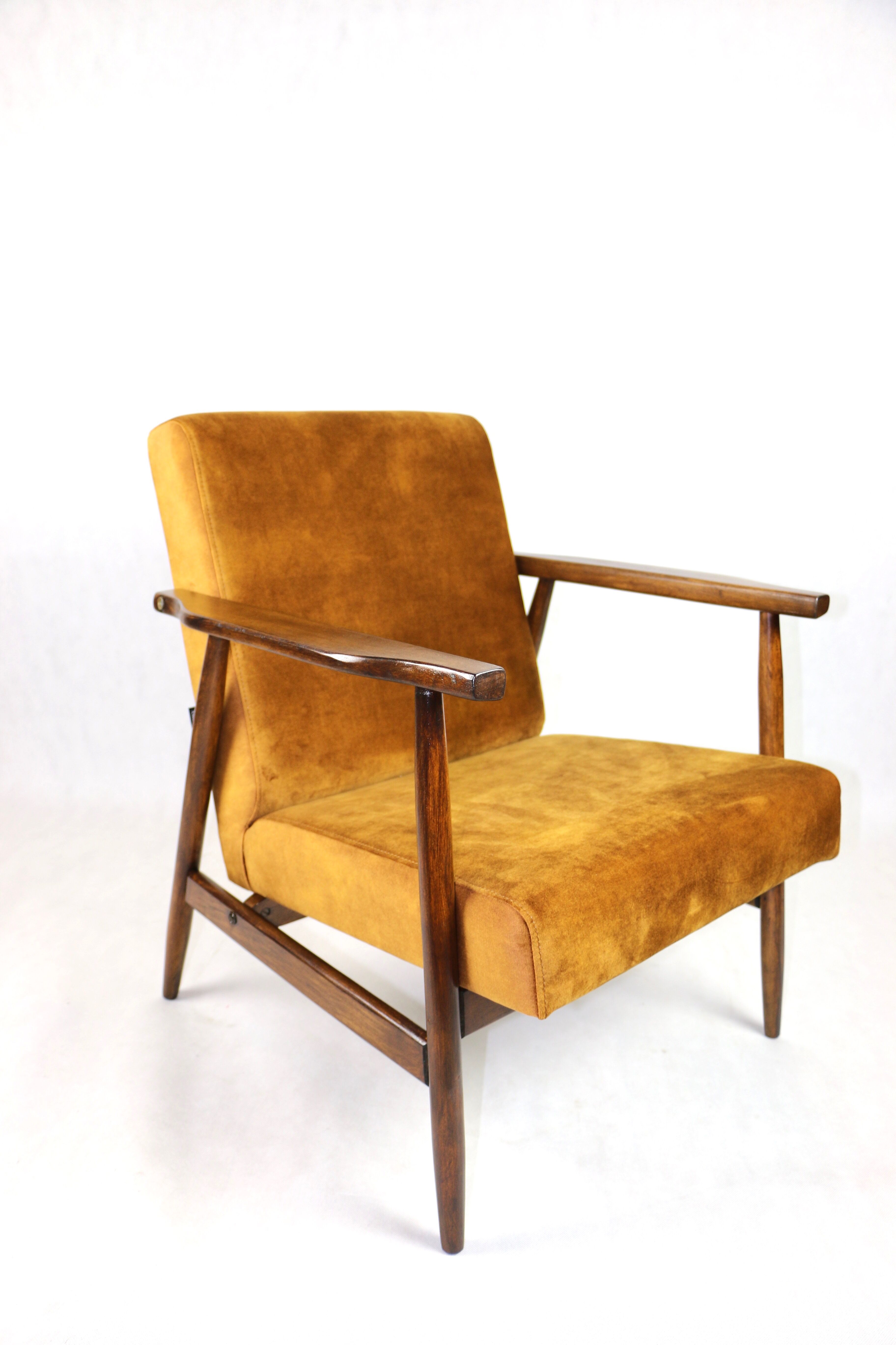 Vintage easy chair in brown chameleon, 1970s