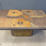 Paul Kingma attributed coffee table, 1980s