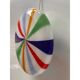 Italian Swirls Murano Glass Wall Sconce by Simoeng