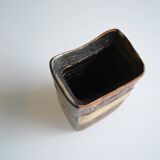 Brutalist stoneware vase by Louis Hudson circa 1950-1970