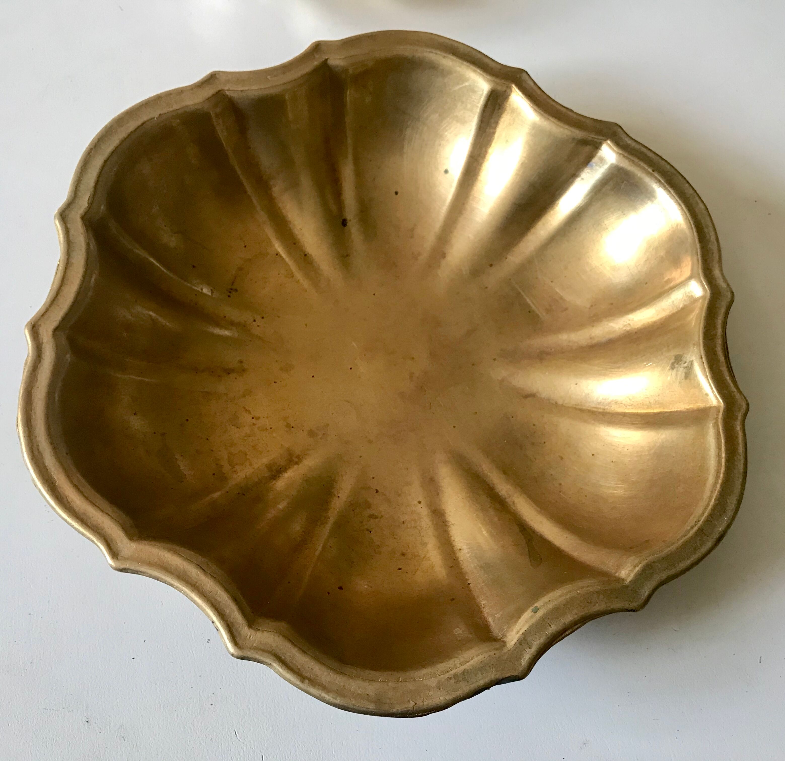 Solid brass cup