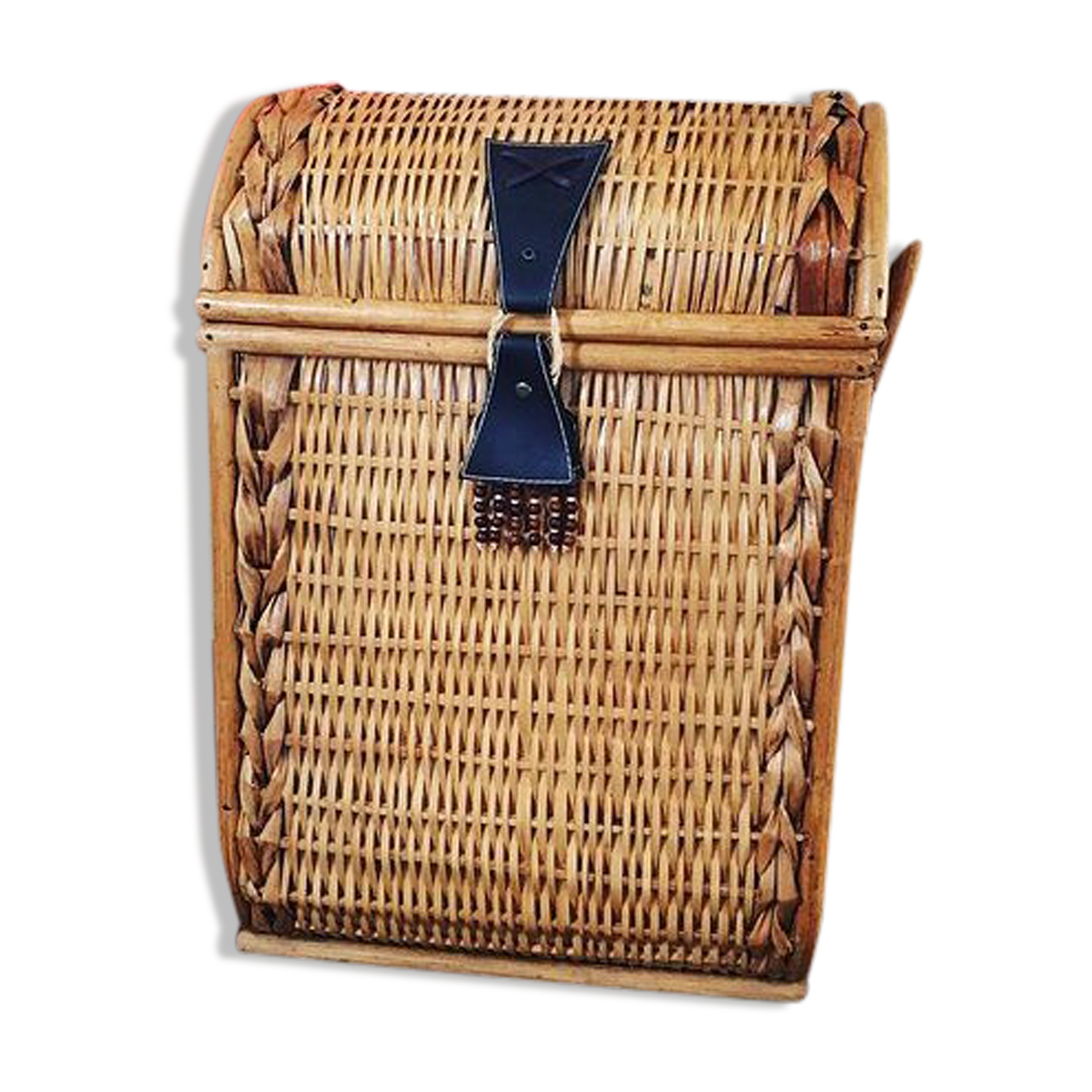 Rattan toy box