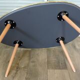 Black and gold coffee table