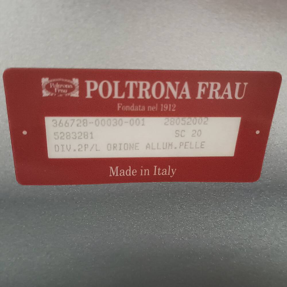 Poltrona frau sofa orione model