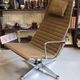 Charles & Ray Eames - Lounge Chair EA 124 - Aluminium Group, H. Miller 1960/70