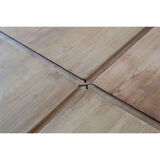 Vintage ash dining table 1980