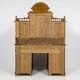 Grand Neo-Renaissance ministerial desk with steps in oak - circa 1880-1890