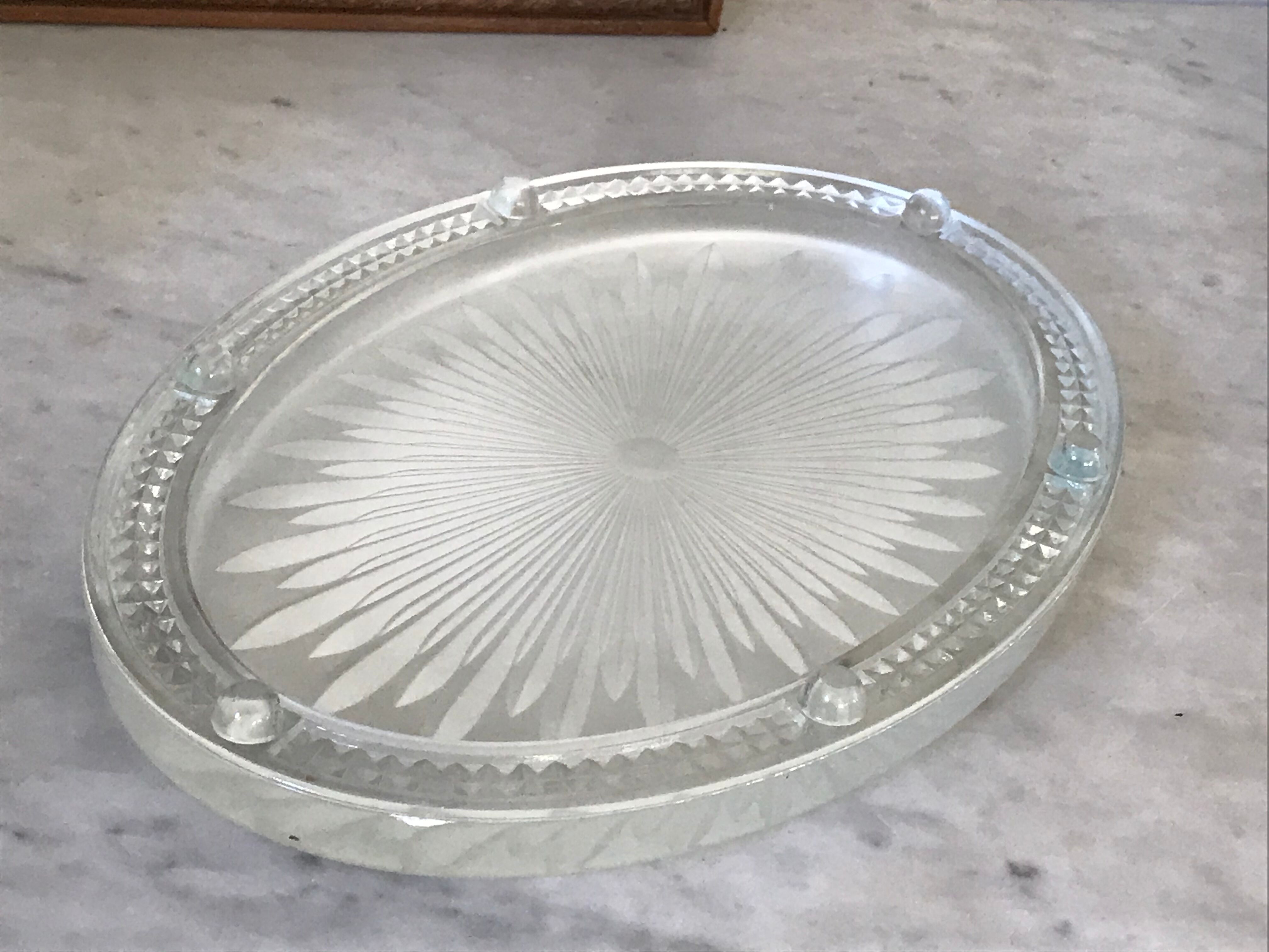 Verlys Art Deco table mat