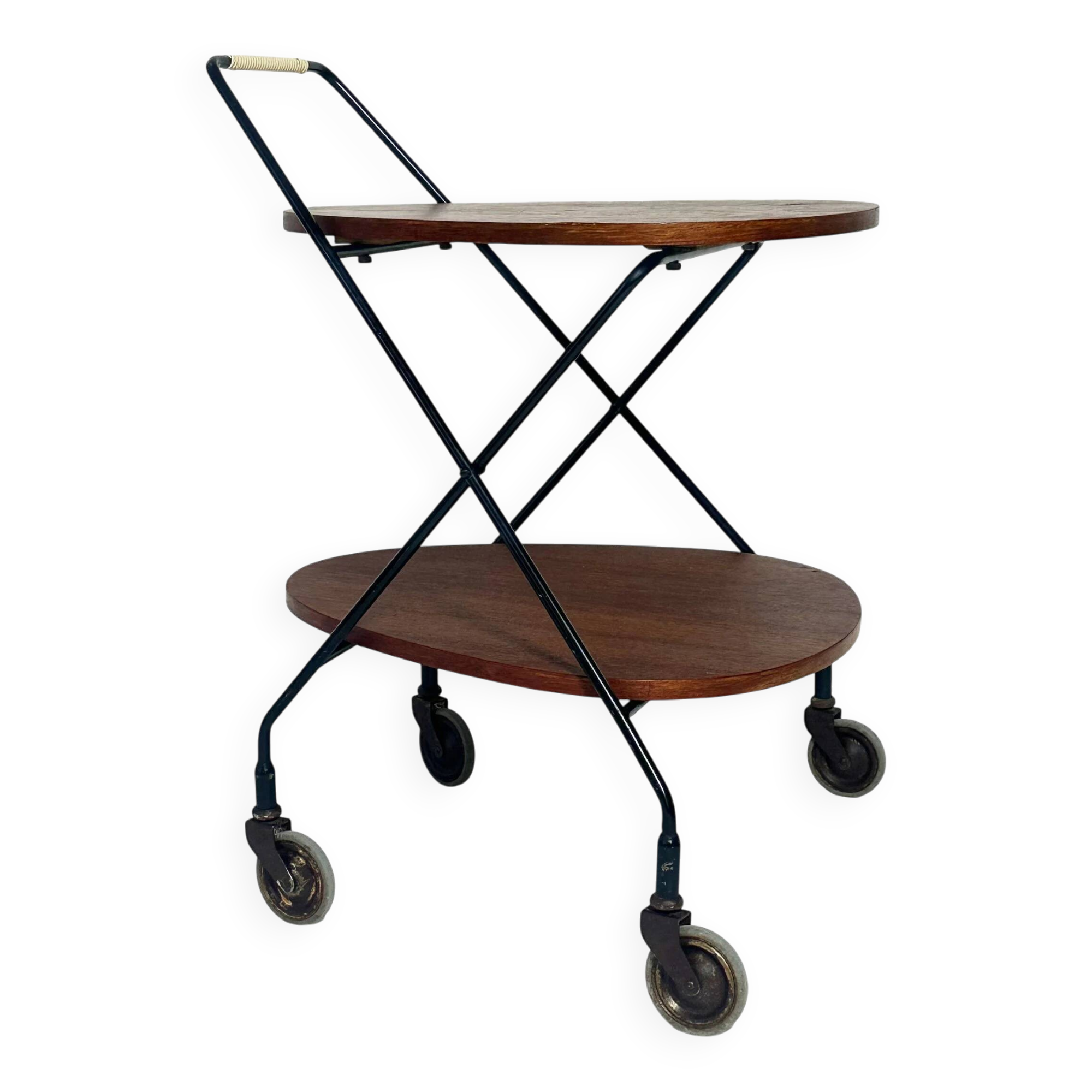 Danish mid-century bar cart