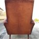 Armchair club feet compass vintage design Annees 50